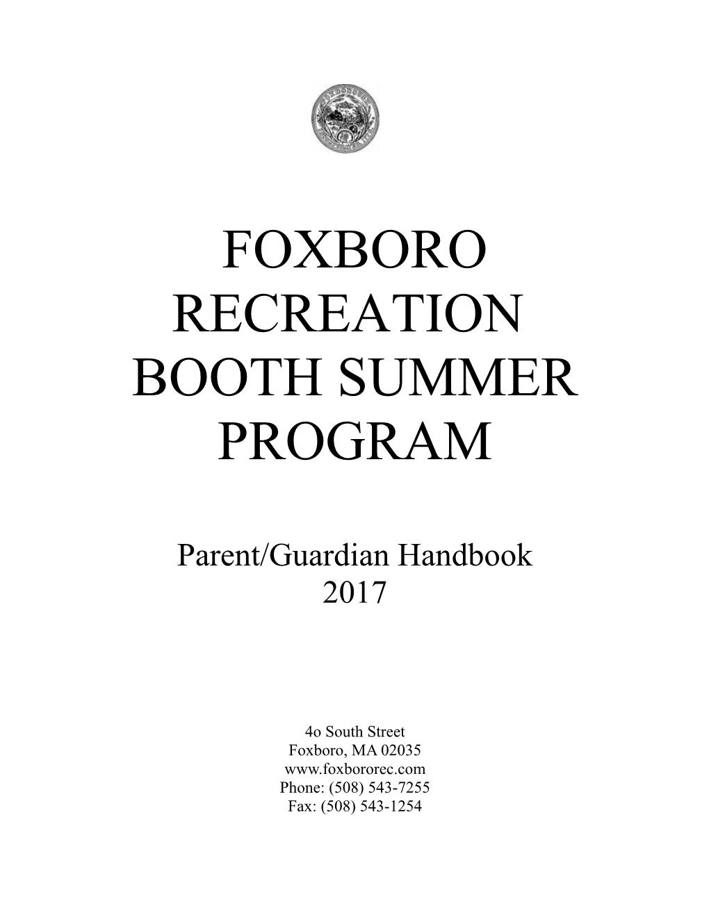 Booth Summer Program