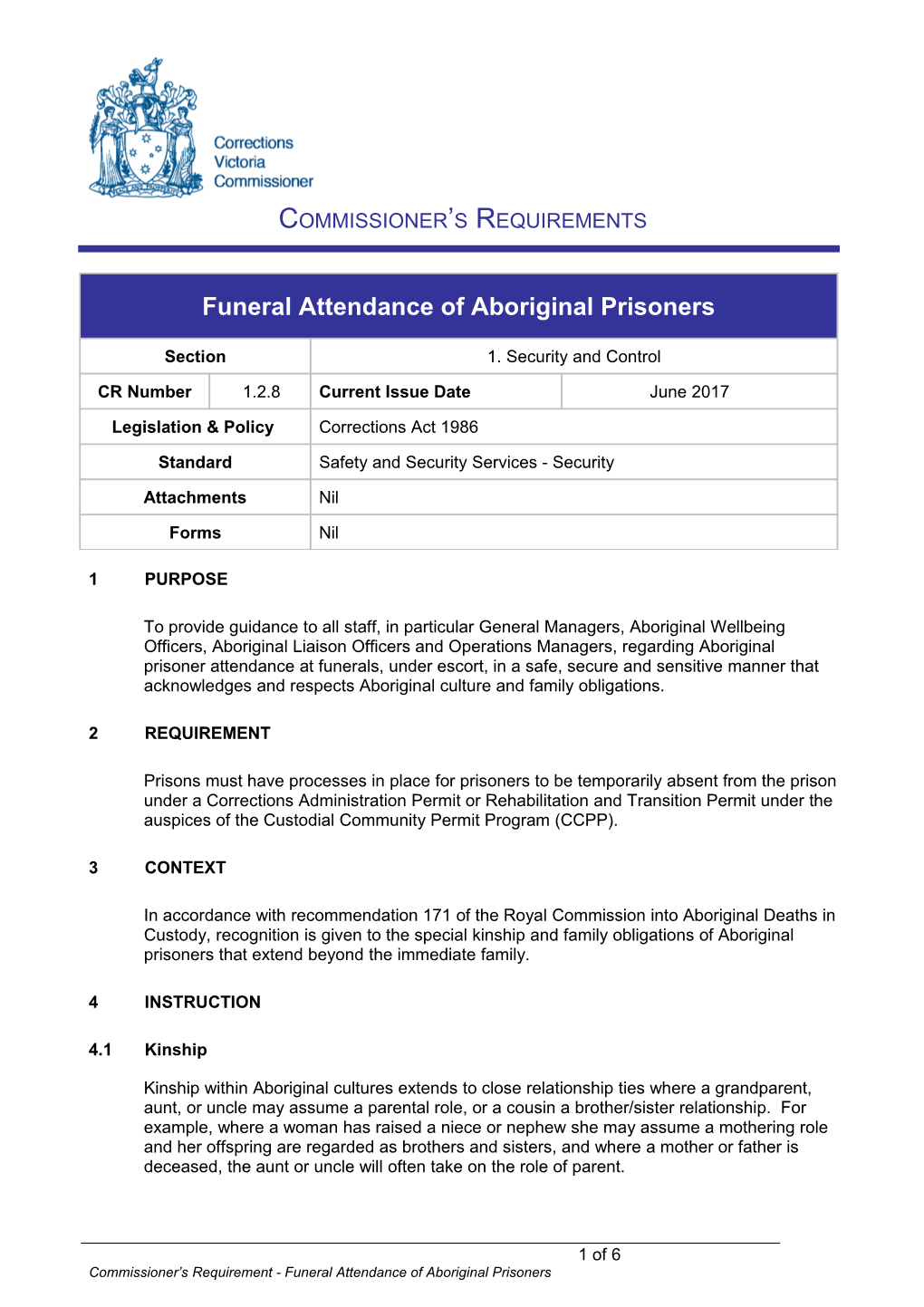 Commissioner S Requirements s3