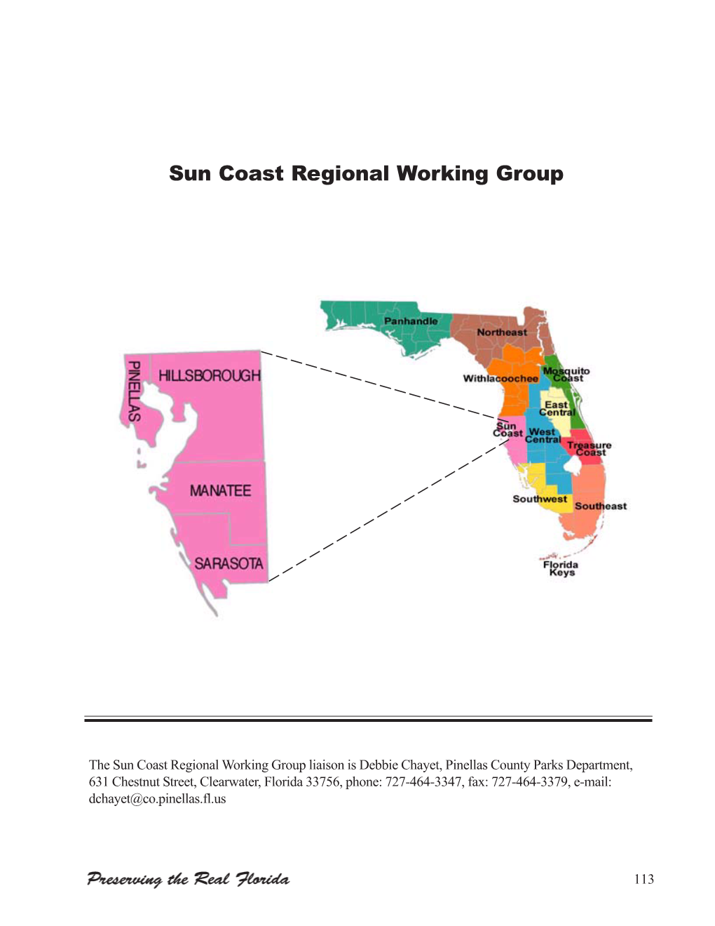 Sun Coast Regional Working Group