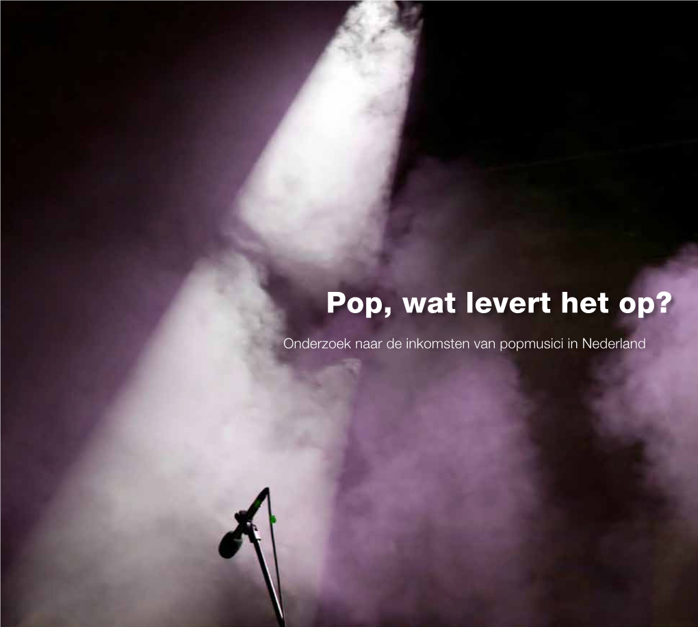 Pop, Wat Levert Het Op?