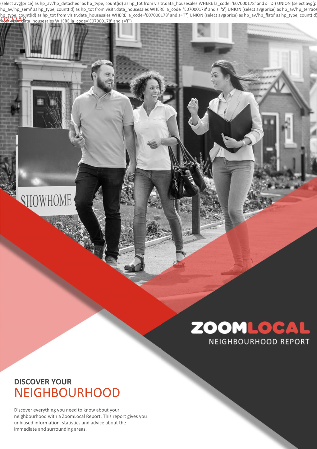 OX2 7AX Neighbourhood Postcode Report