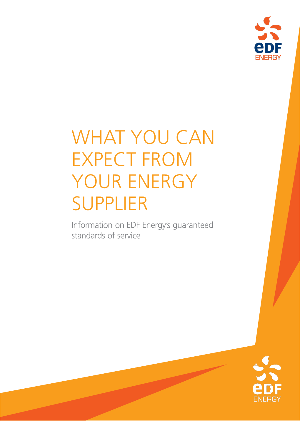What You Can Expect from Your Energy Supplier