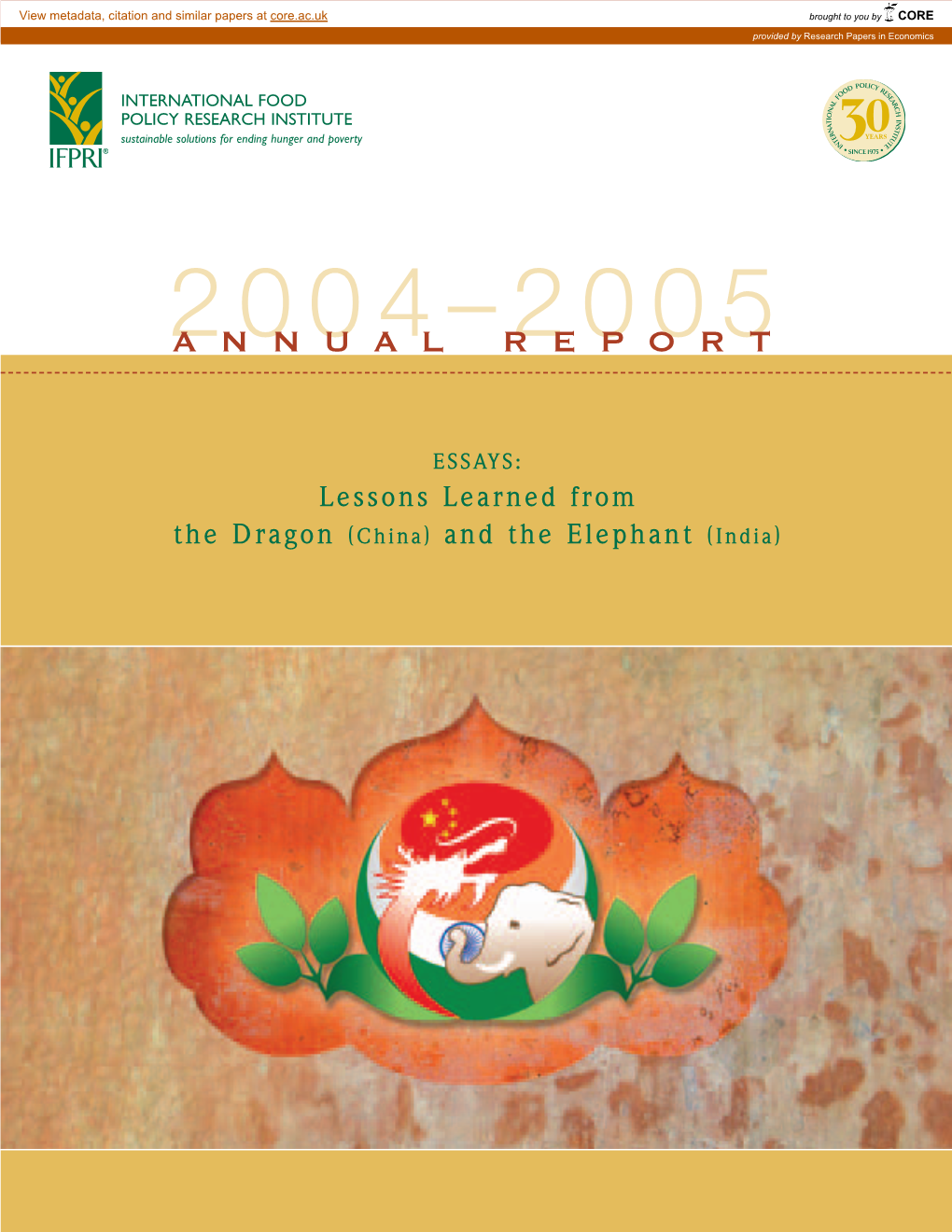 2004-2005 Annual Report