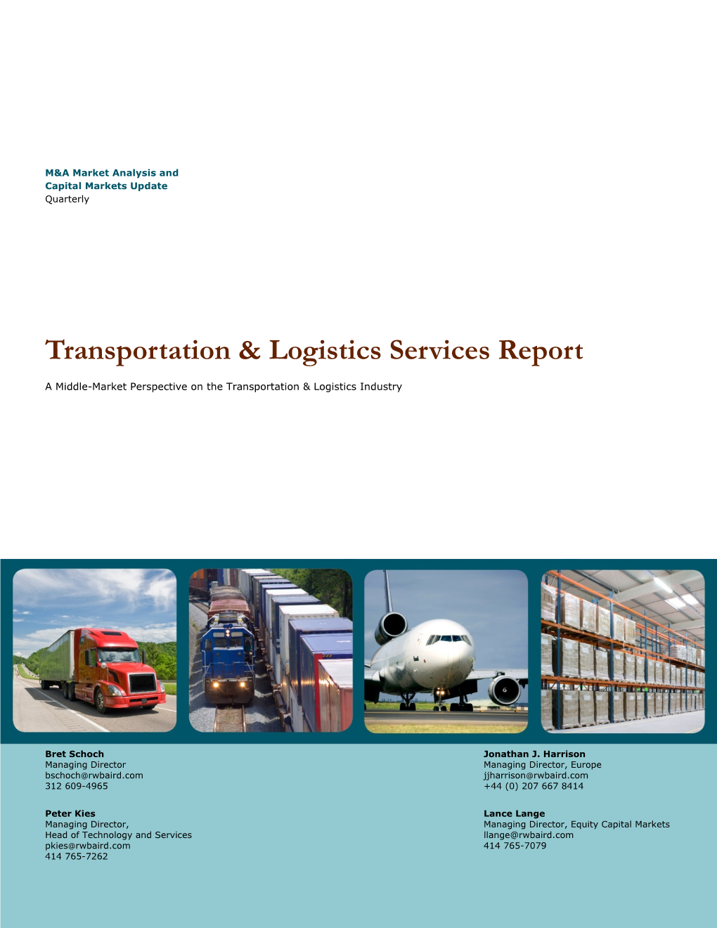 Transportation & Logistics Services Report