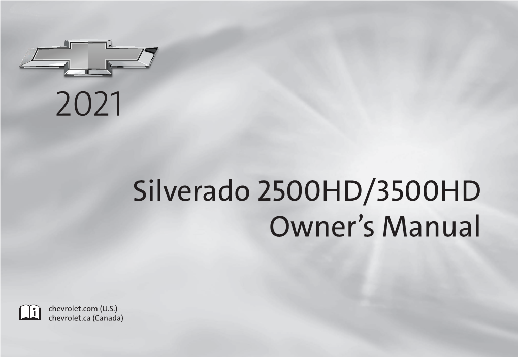 2021 Chevrolet Silverado 2500HD/3500HD Owner's Manual