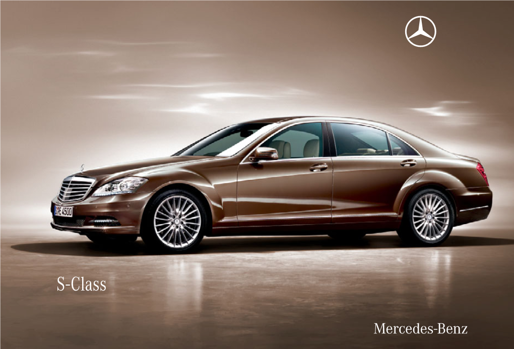 S-Class Brochure W221-V221 2010 (Int).Pdf