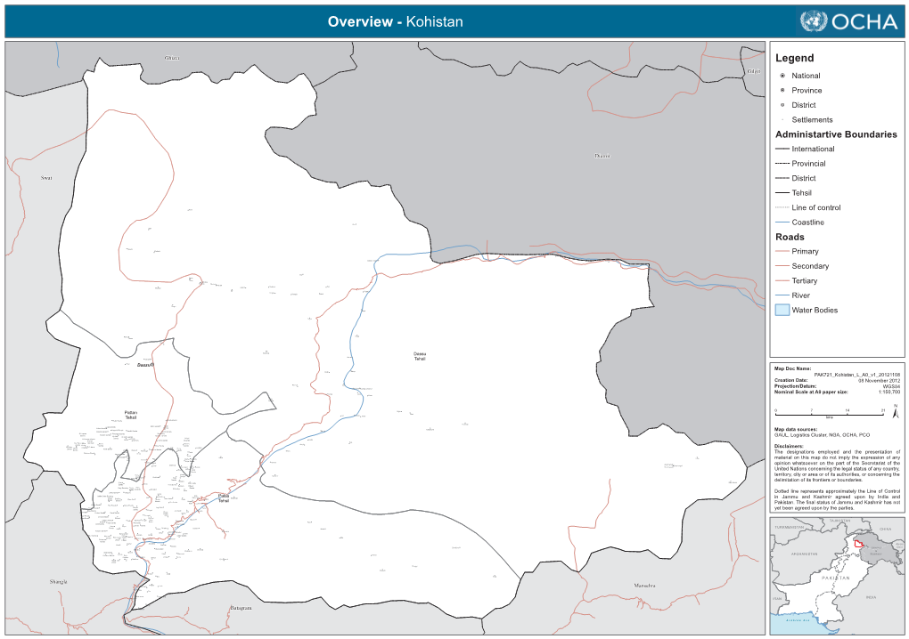 Overview - Kohistan