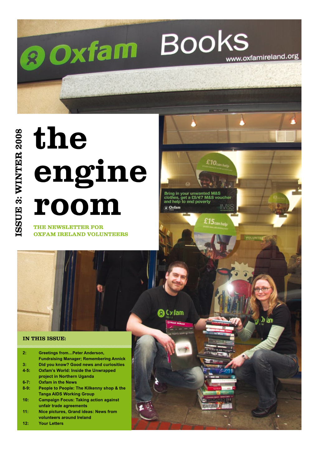 The Engine Room the NEWSLETTER FOR