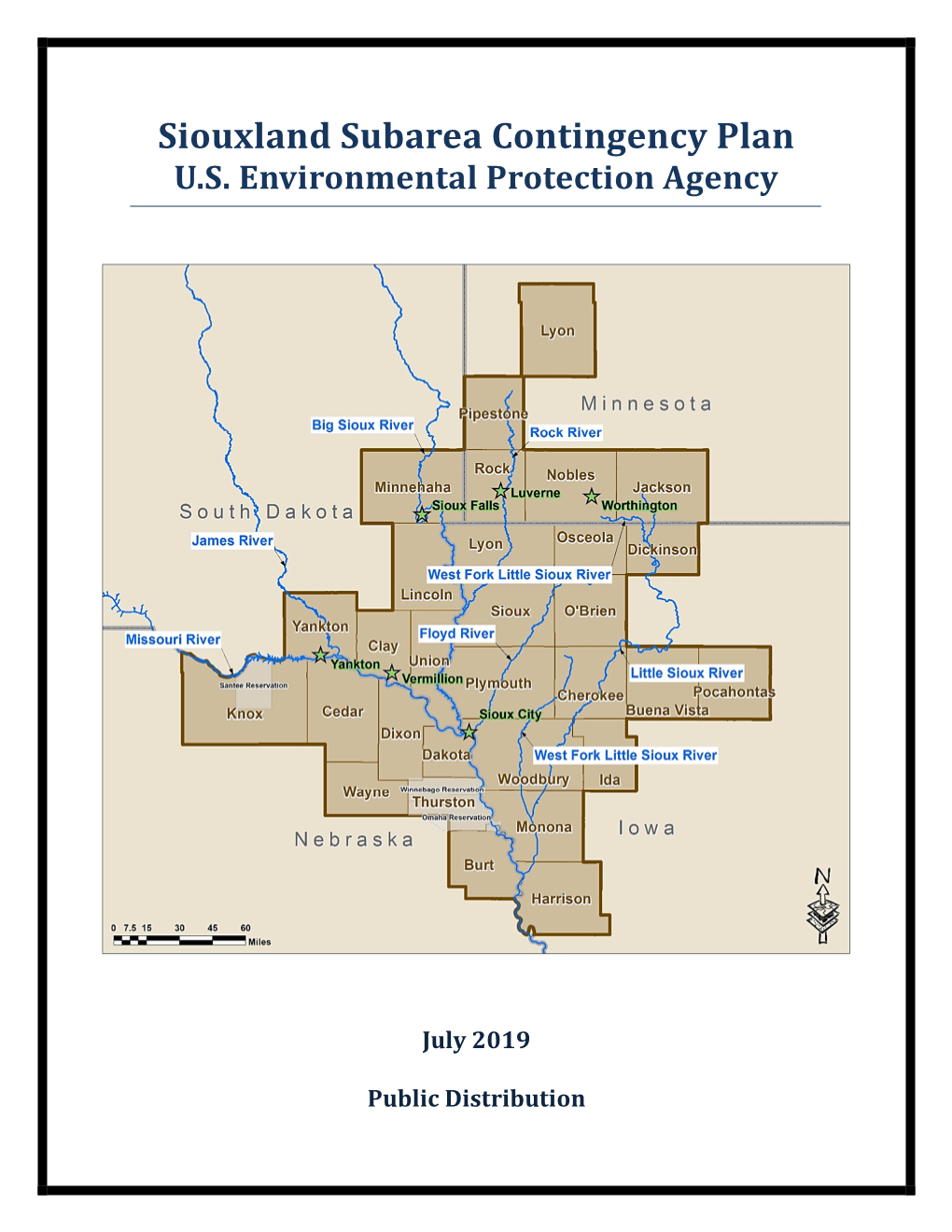 Siouxland Subarea Contingency Plan U.S