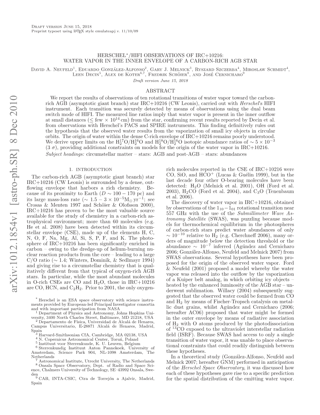 Herschel/HIFI Observations of IRC+ 10216: Water Vapor in the Inner