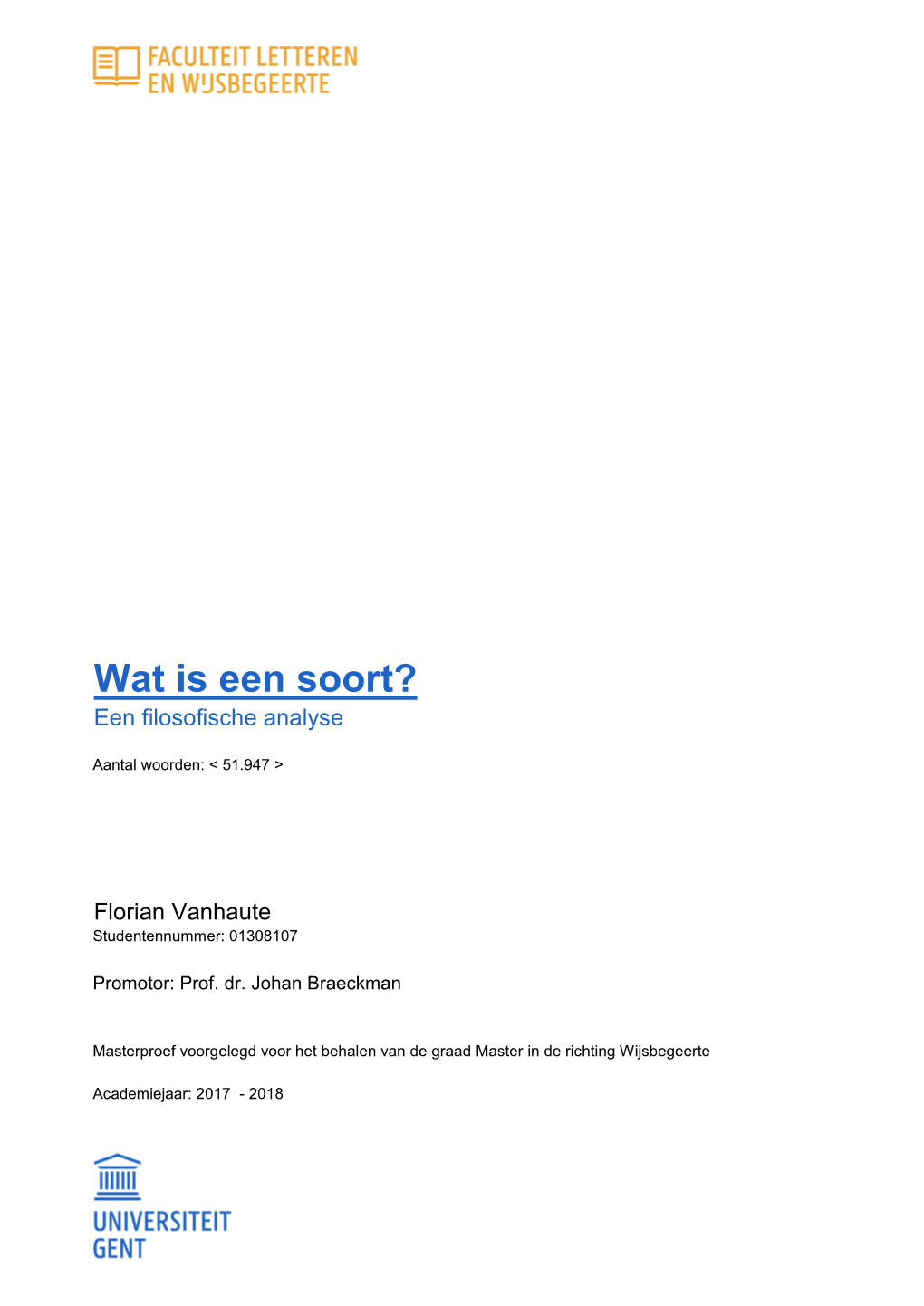 Wat Is Een Soort? Een Filosofische Analyse