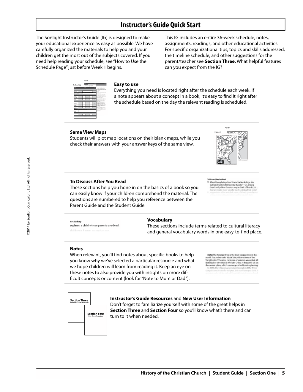 Instructor's Guide Quick Start