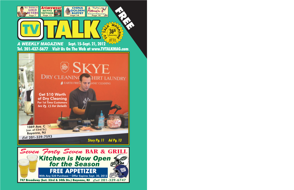 TV Talk Layout