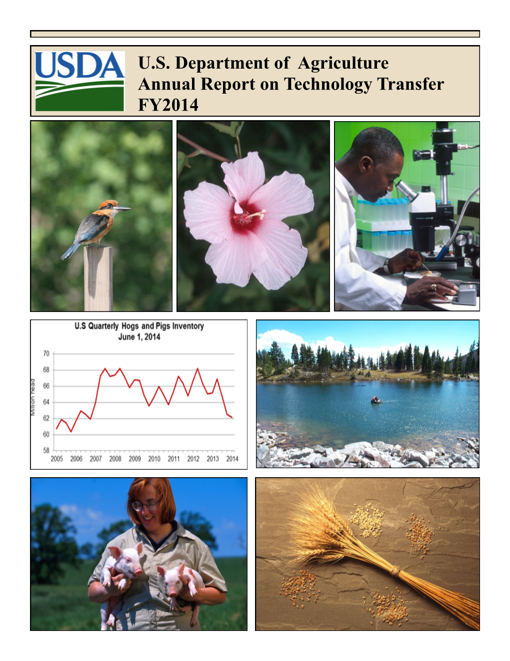 Annual Reporting on Technology Transfer in USDA, FY 2014