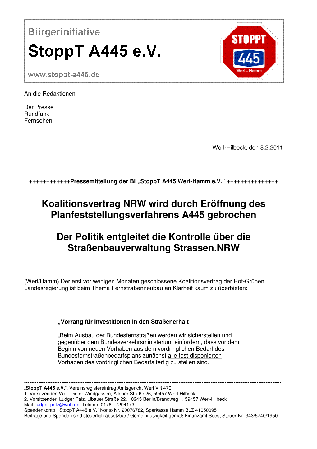 110208 PI NRW Landesregierung Bricht Eigenen