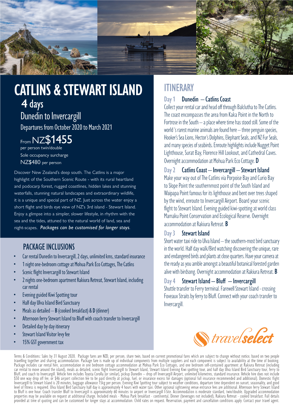 Catlins & Stewart Island