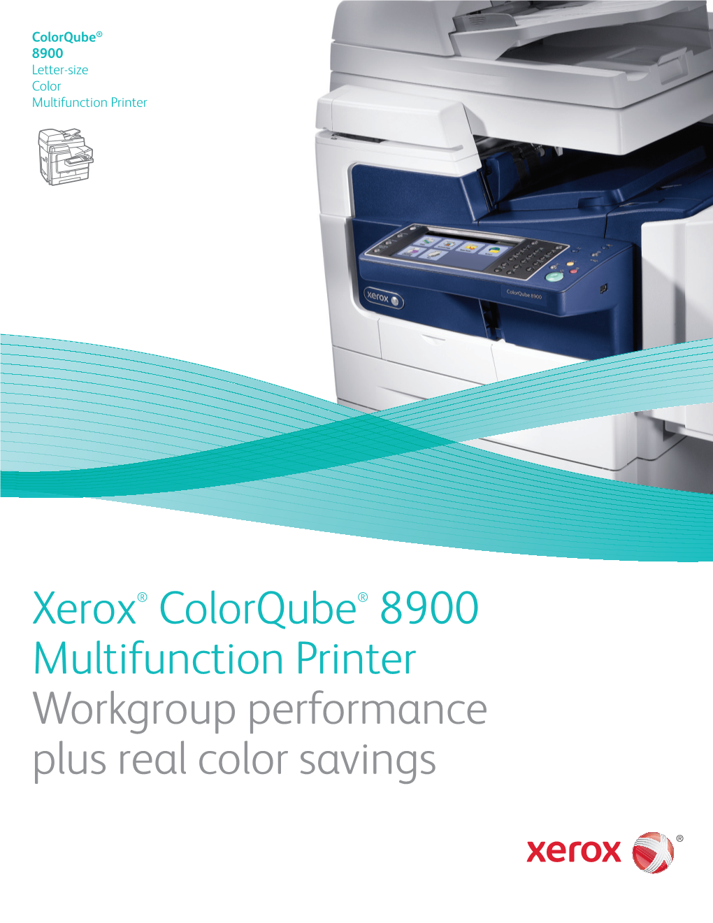 Xerox Colorqube 8900 Color Multifunction Printer