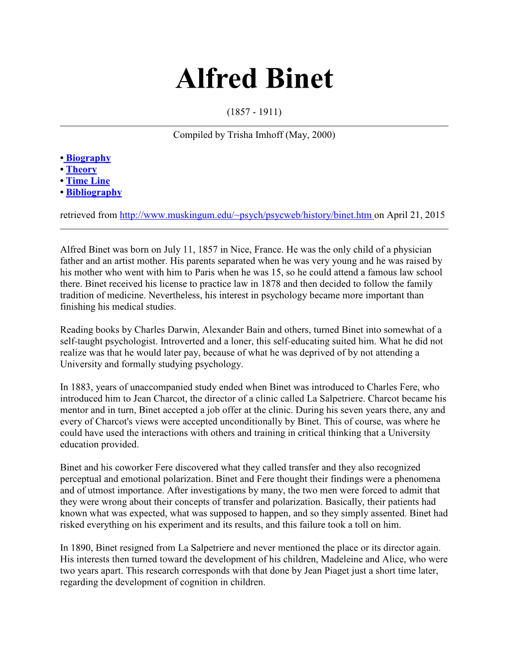 Alfred Binet