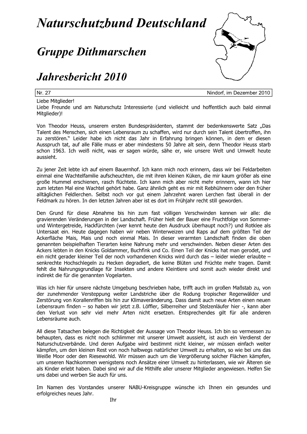 Jahresbericht 2010