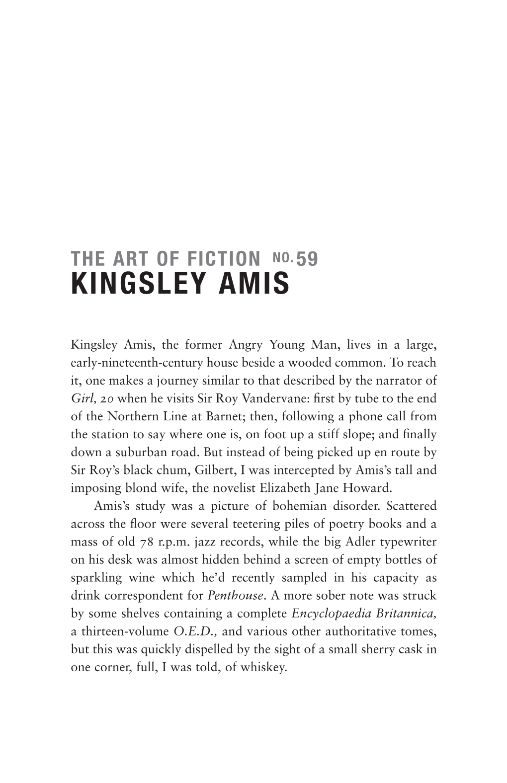 Kingsley Amis