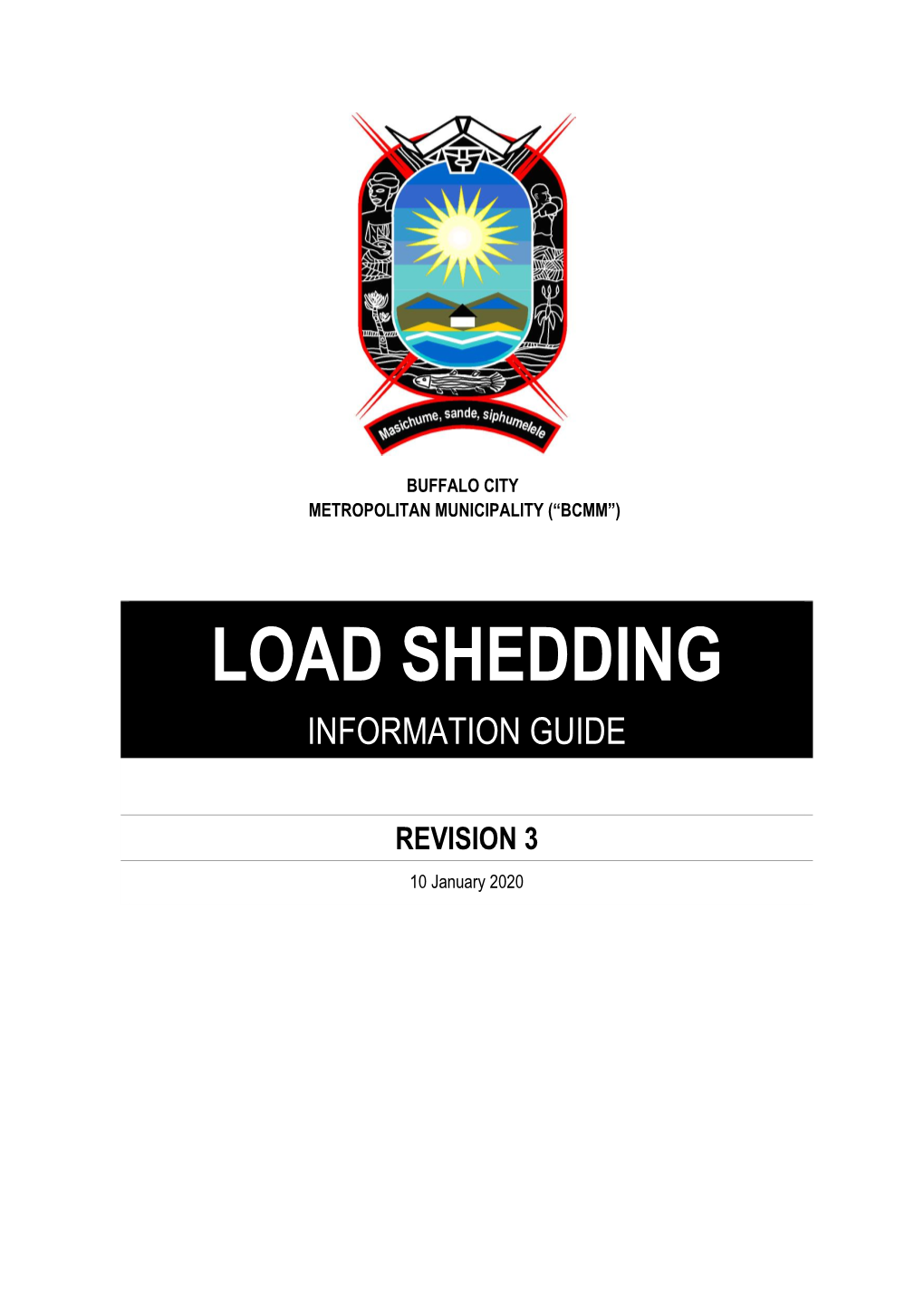 Load Shedding Information Guide