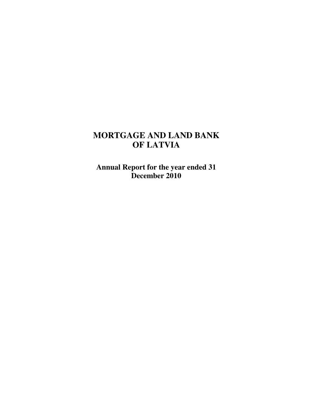 Mortgage and Land Bank of Latvia