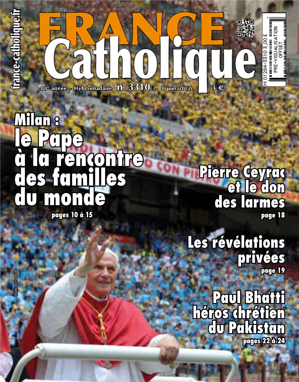 Le Pape À La Rencontre Des Familles Du Monde