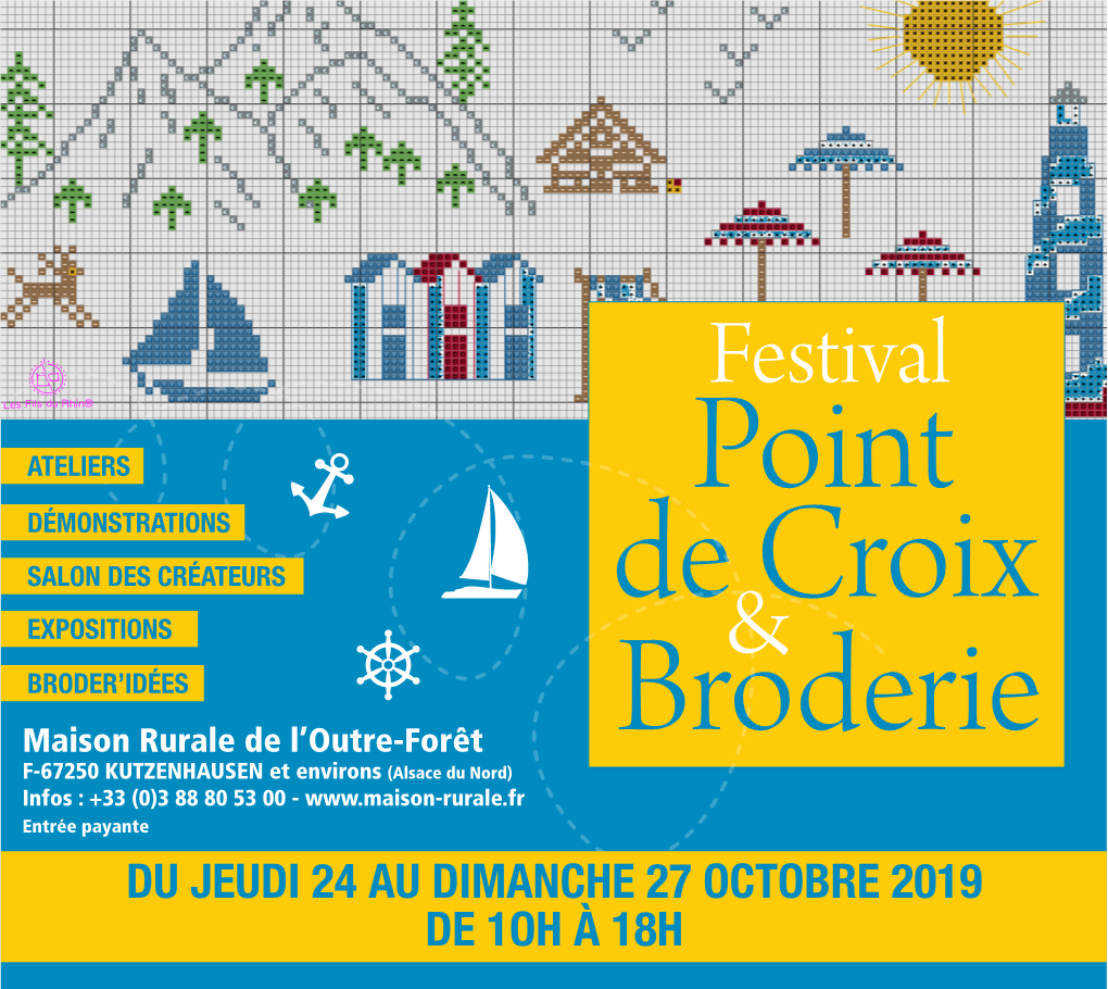 Point De Croix Broderie