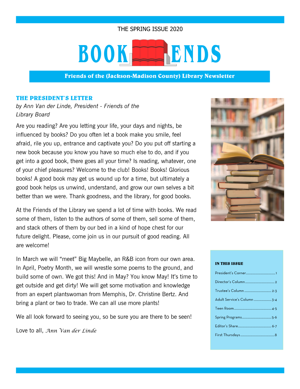 Bookends Spring 2020 Digital.Pub