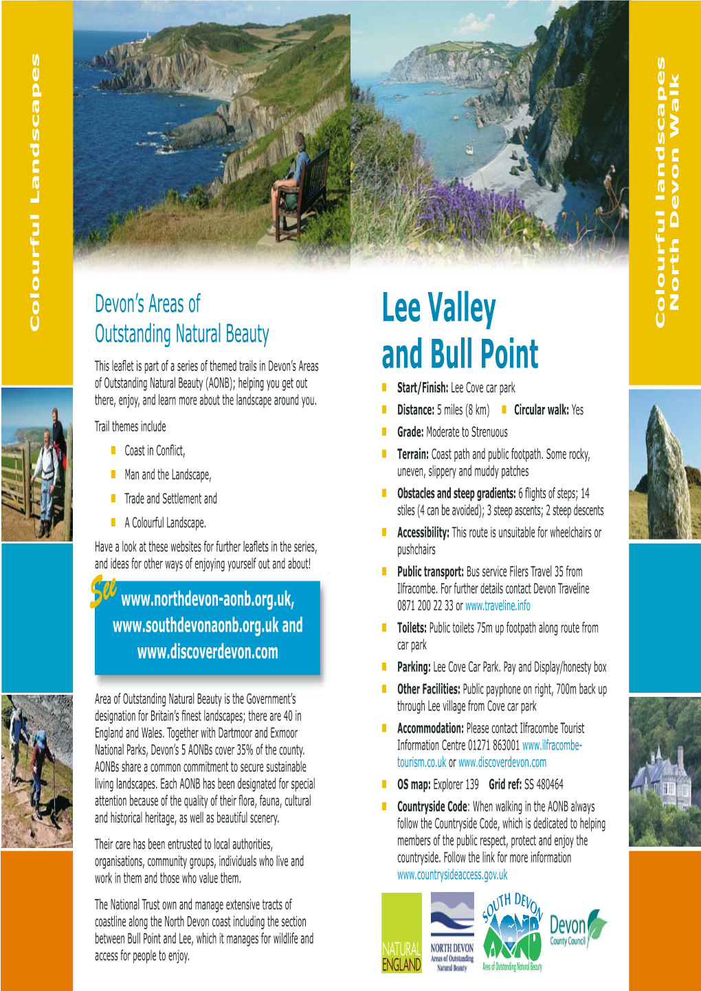 Lee Valley and Bull Point AONB Walk