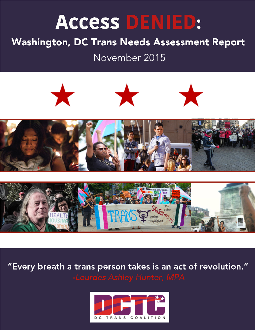 Access DENIED: Washington, DC Trans Needs Assessment Report November 2015
