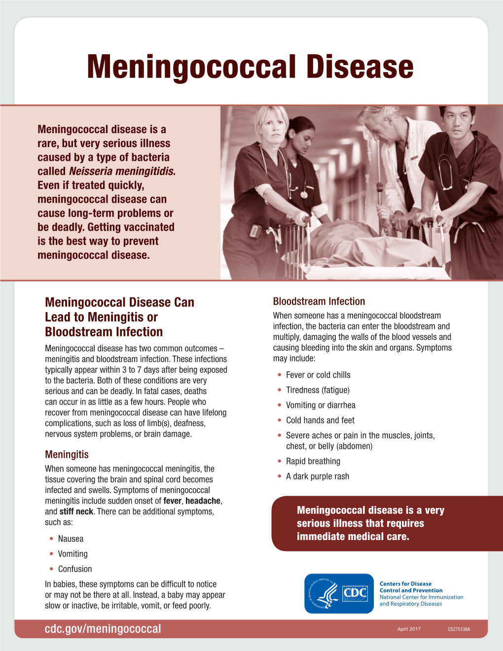 Meningococcal Disease