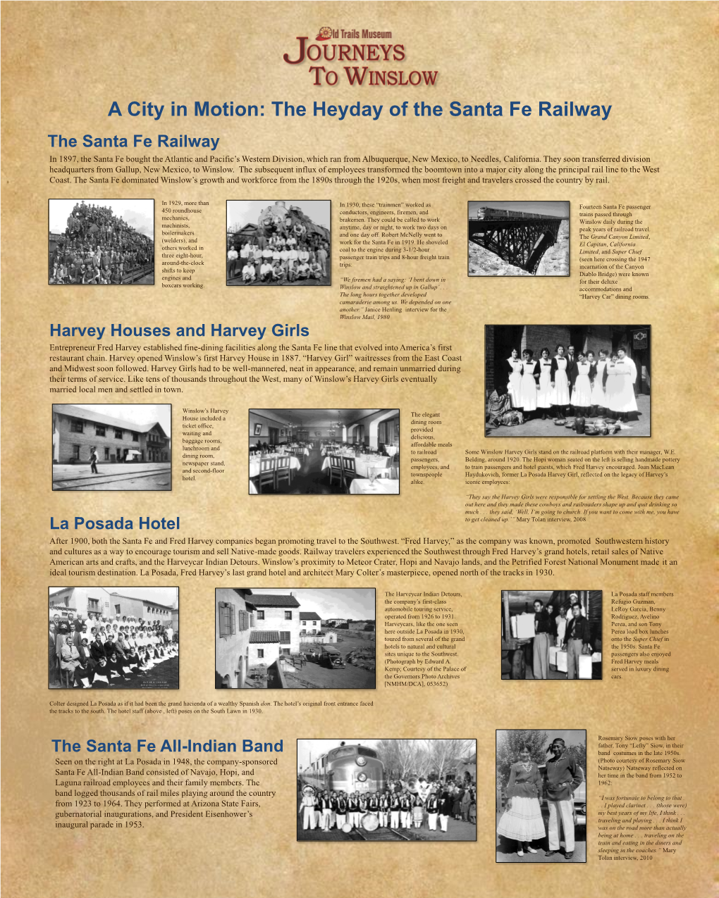 The Heyday of the Santa Fe Railway