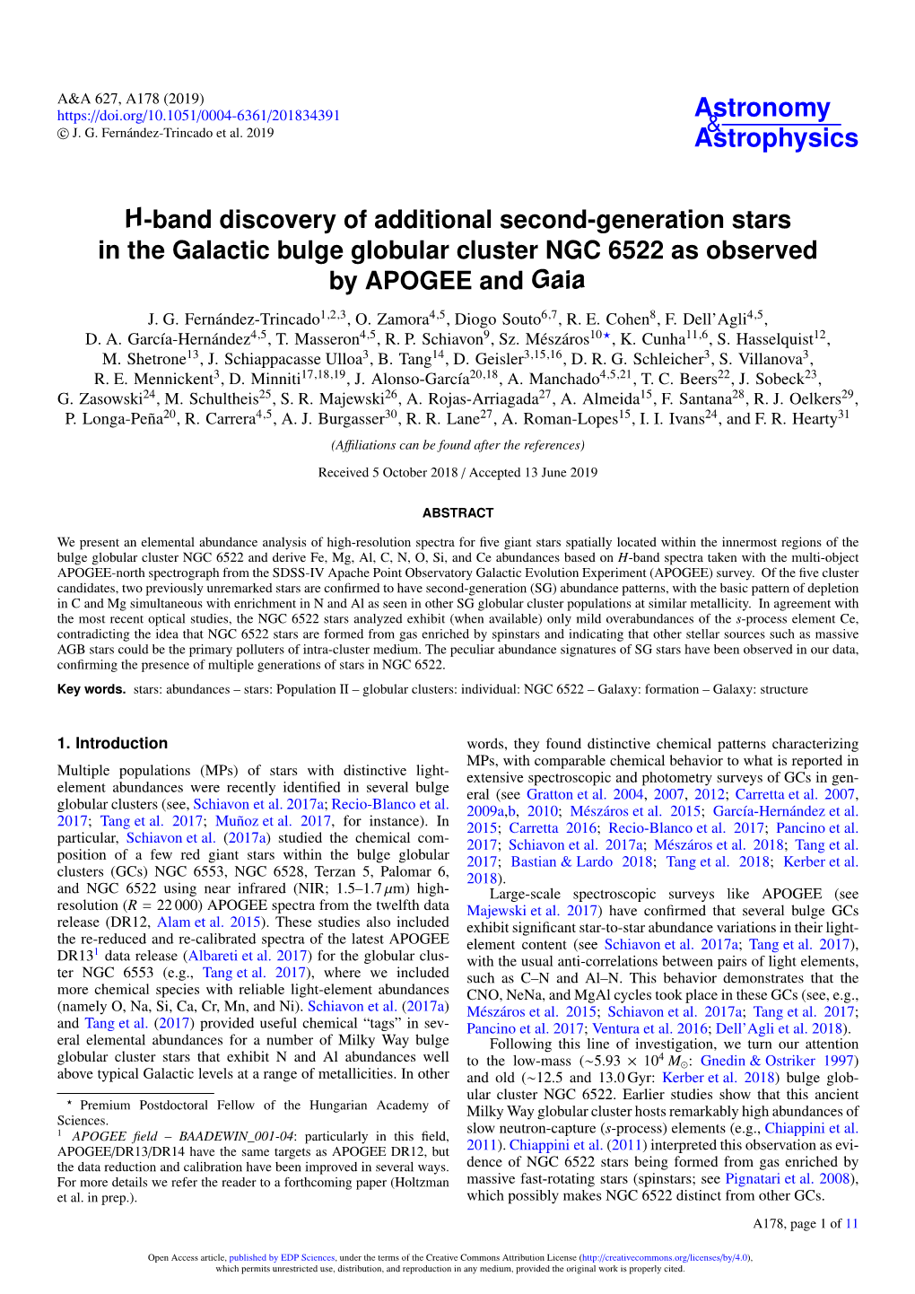 H-Band Discovery of Additional Second-Generation Stars in the Galactic Bulge Globular Cluster NGC 6522 As Observed by APOGEE and Gaia J