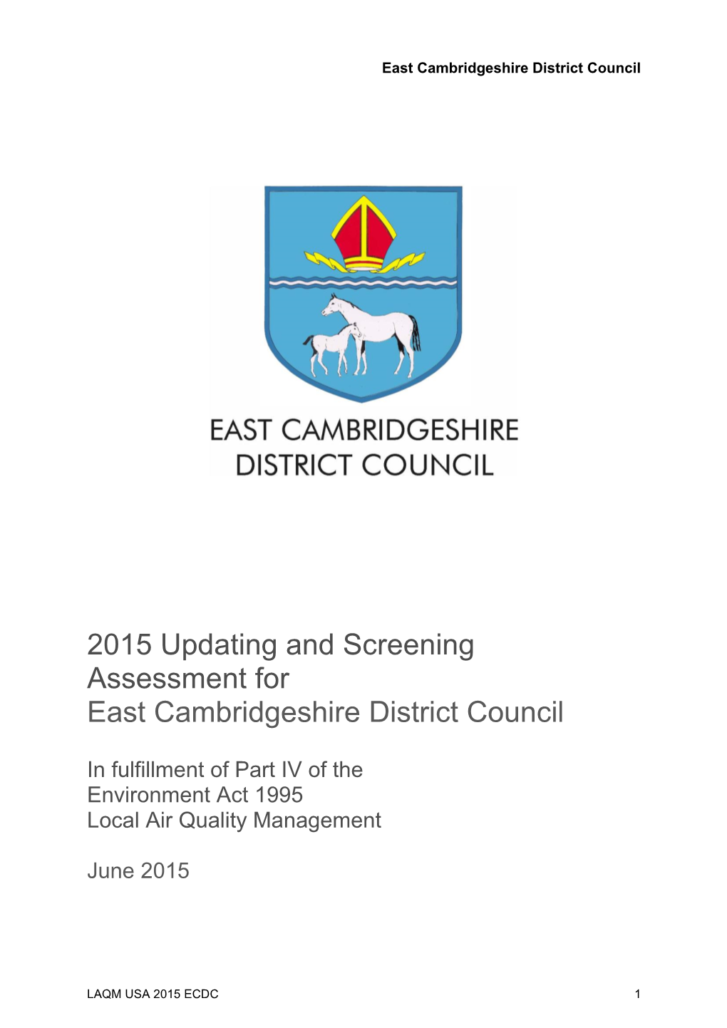 East Cambridgeshire District Council