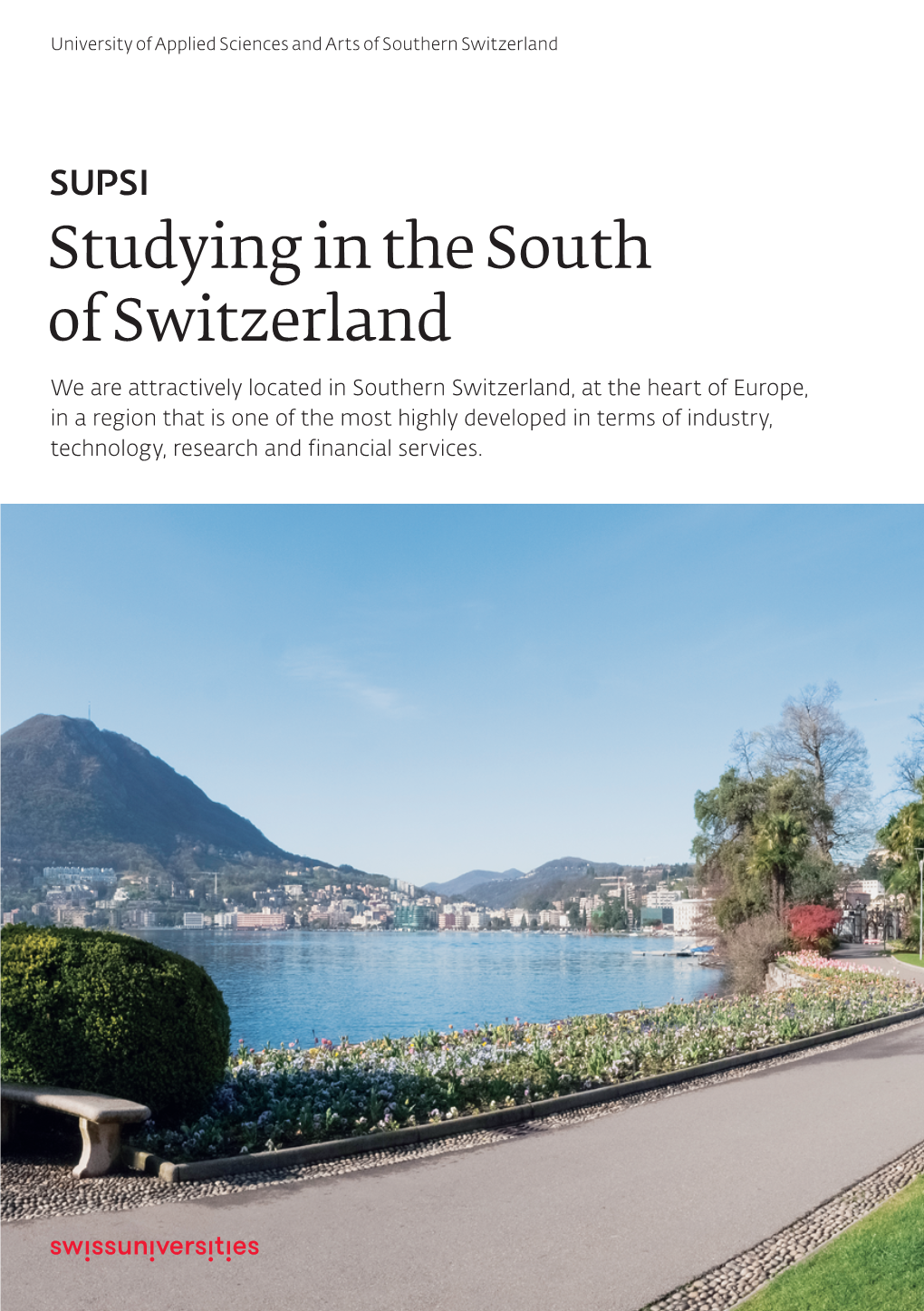Studying in the South of Switzerland