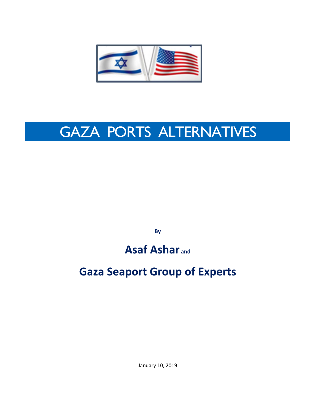 Gaza Ports Alternatives