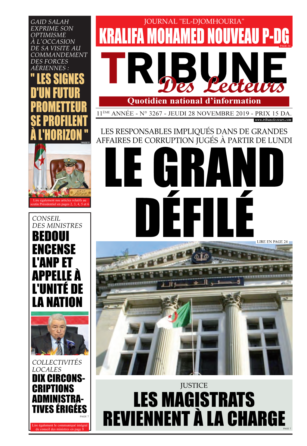 Tribune Des Lecteurs