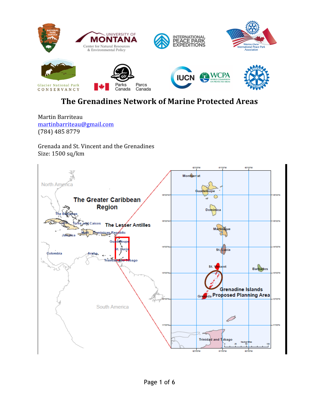 The Grenadines Network of Marine Protected Areas