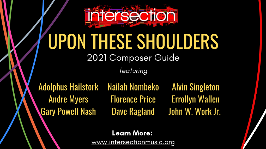 2021 Composer Guide Featuring