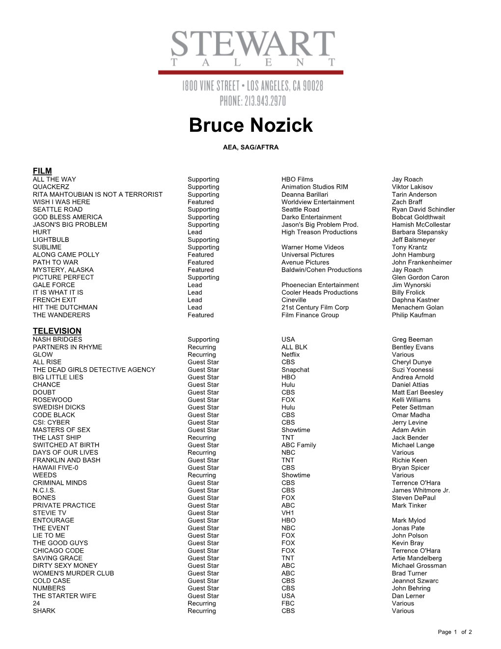 Bruce Nozick