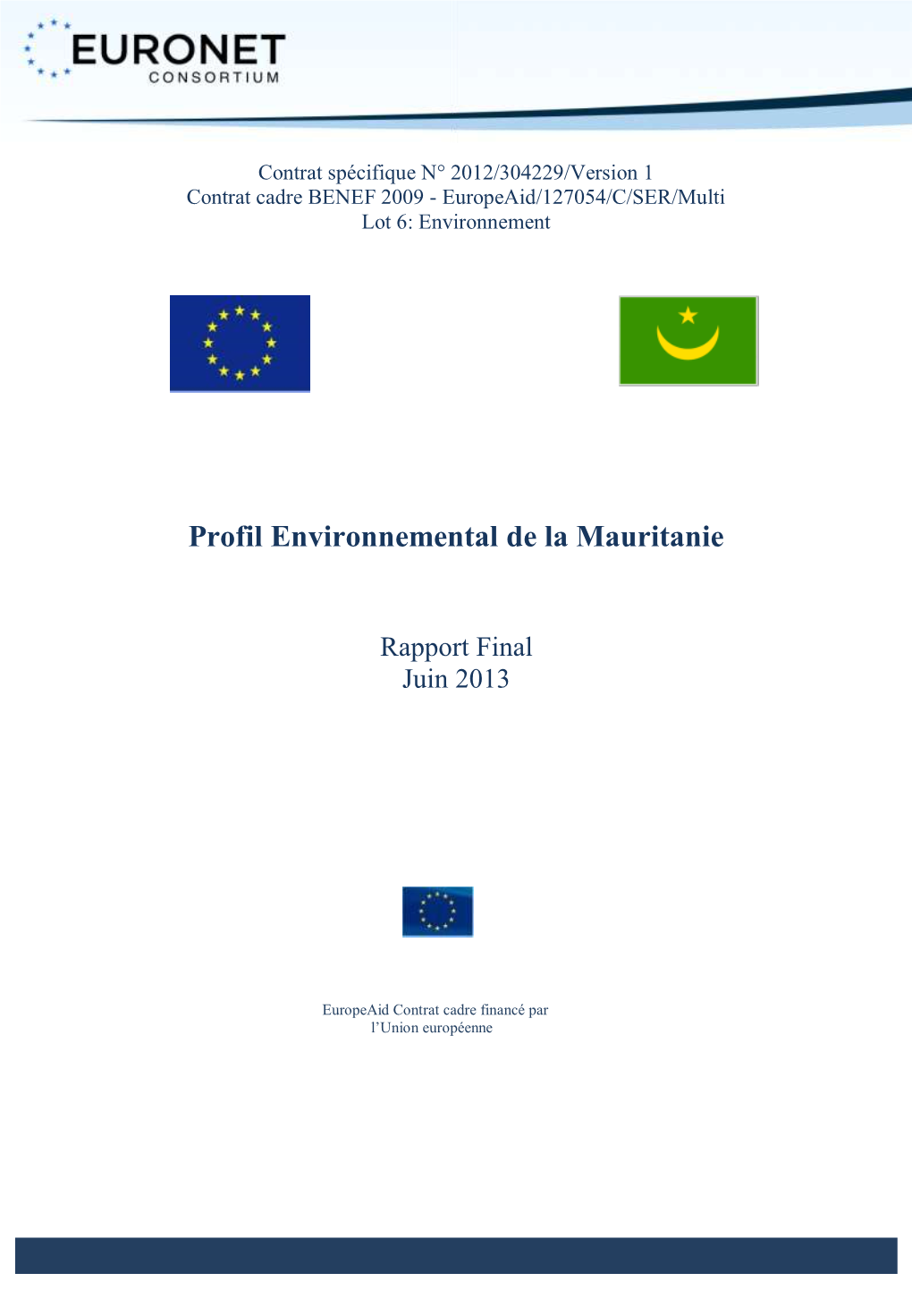 Profil Environnemental De La Mauritanie
