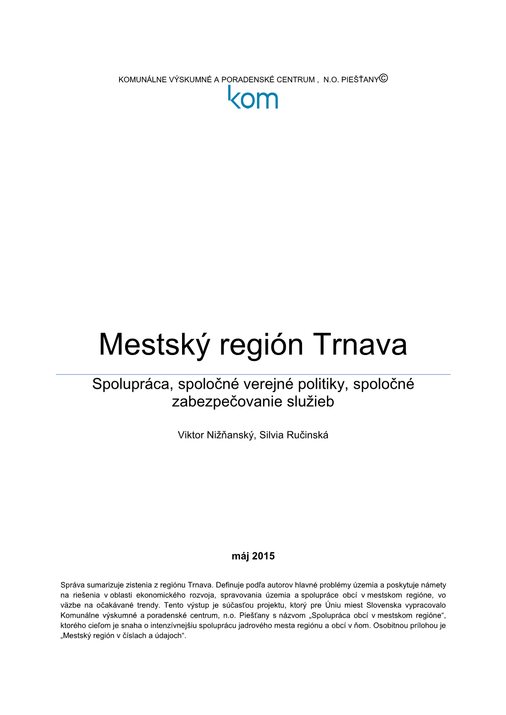 Mestský Región Trenčín