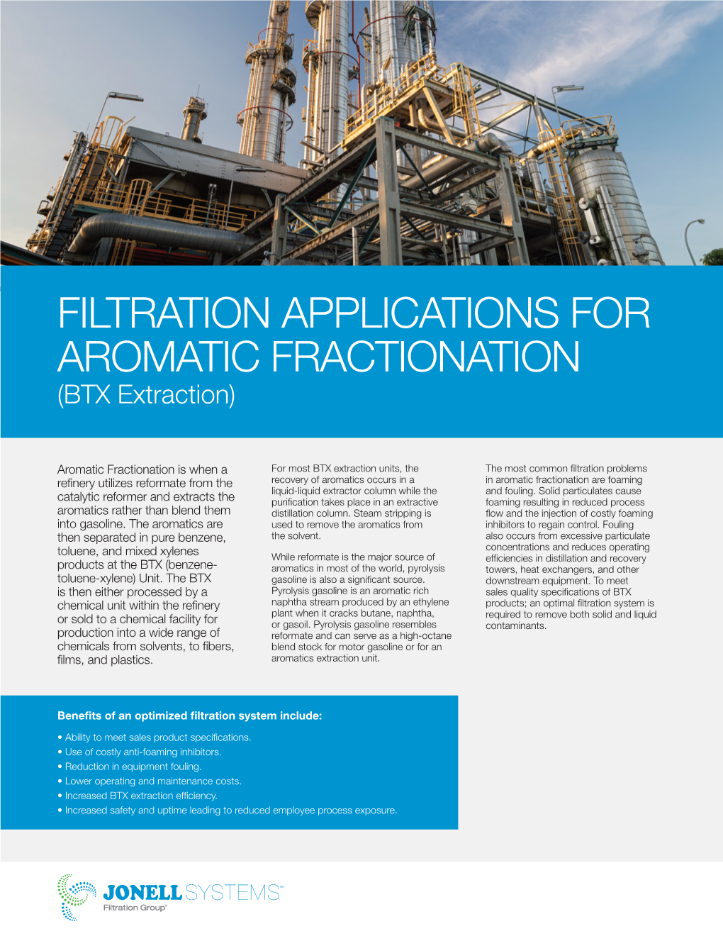 Download BTX Extraction Application Datasheet