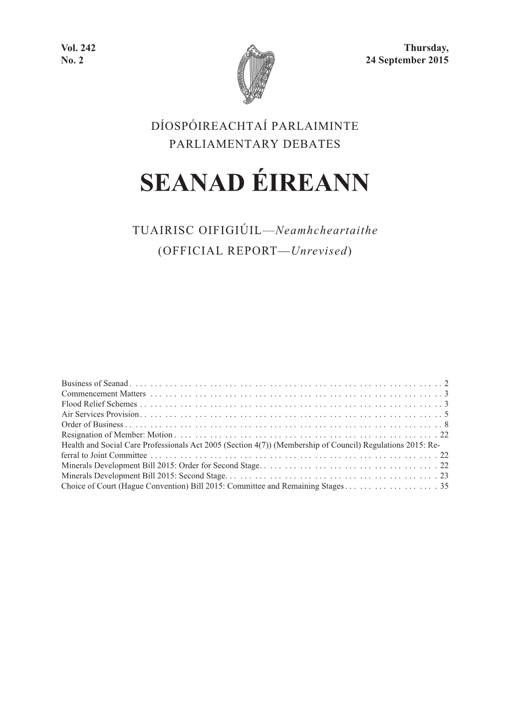 Seanad Éireann