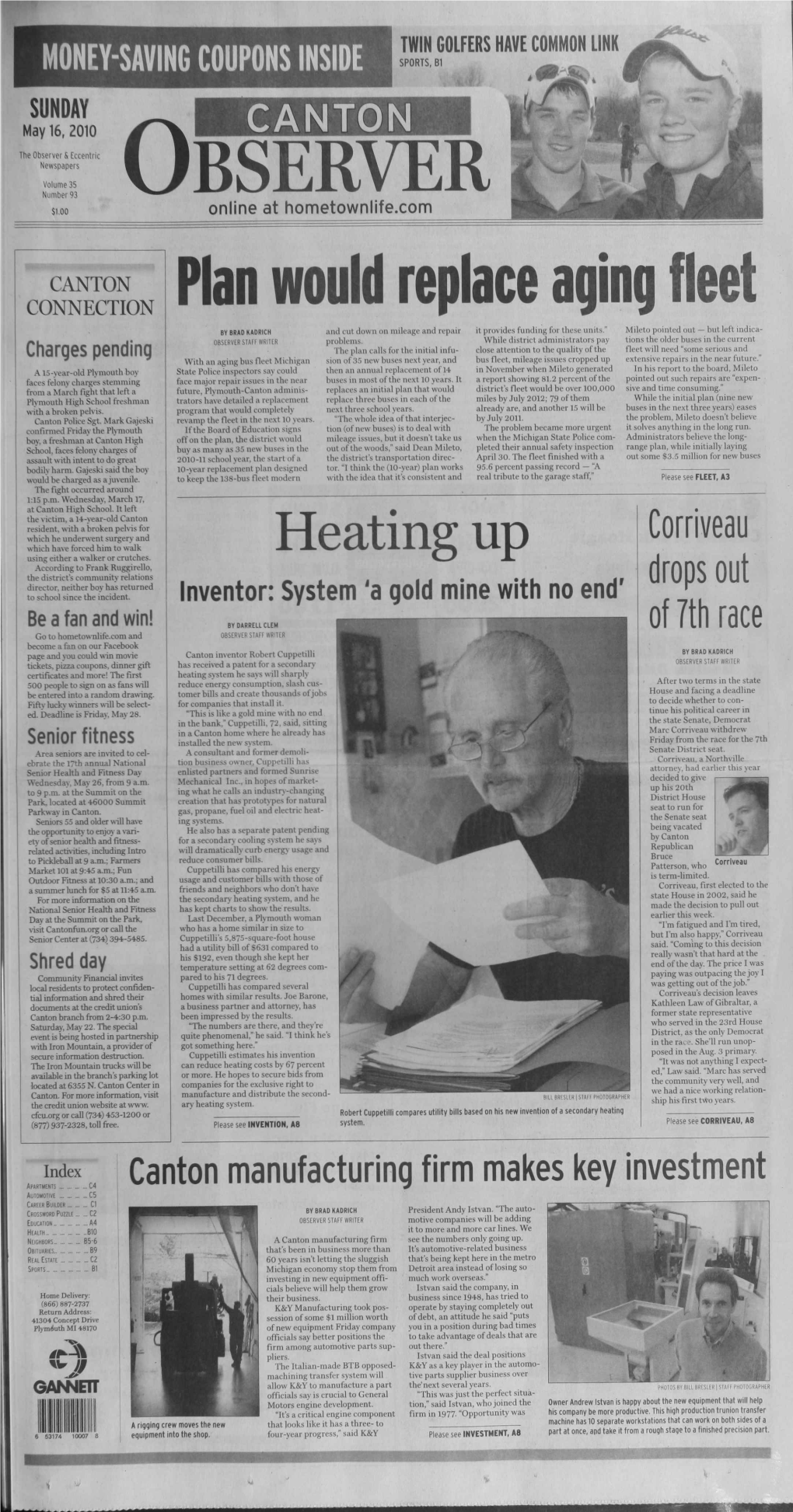 Canton Observer for May 16, 2010