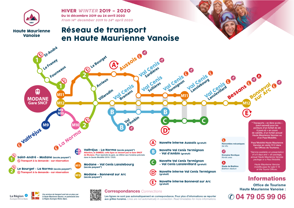 Réseau De Transport En Haute Maurienne Vanoise