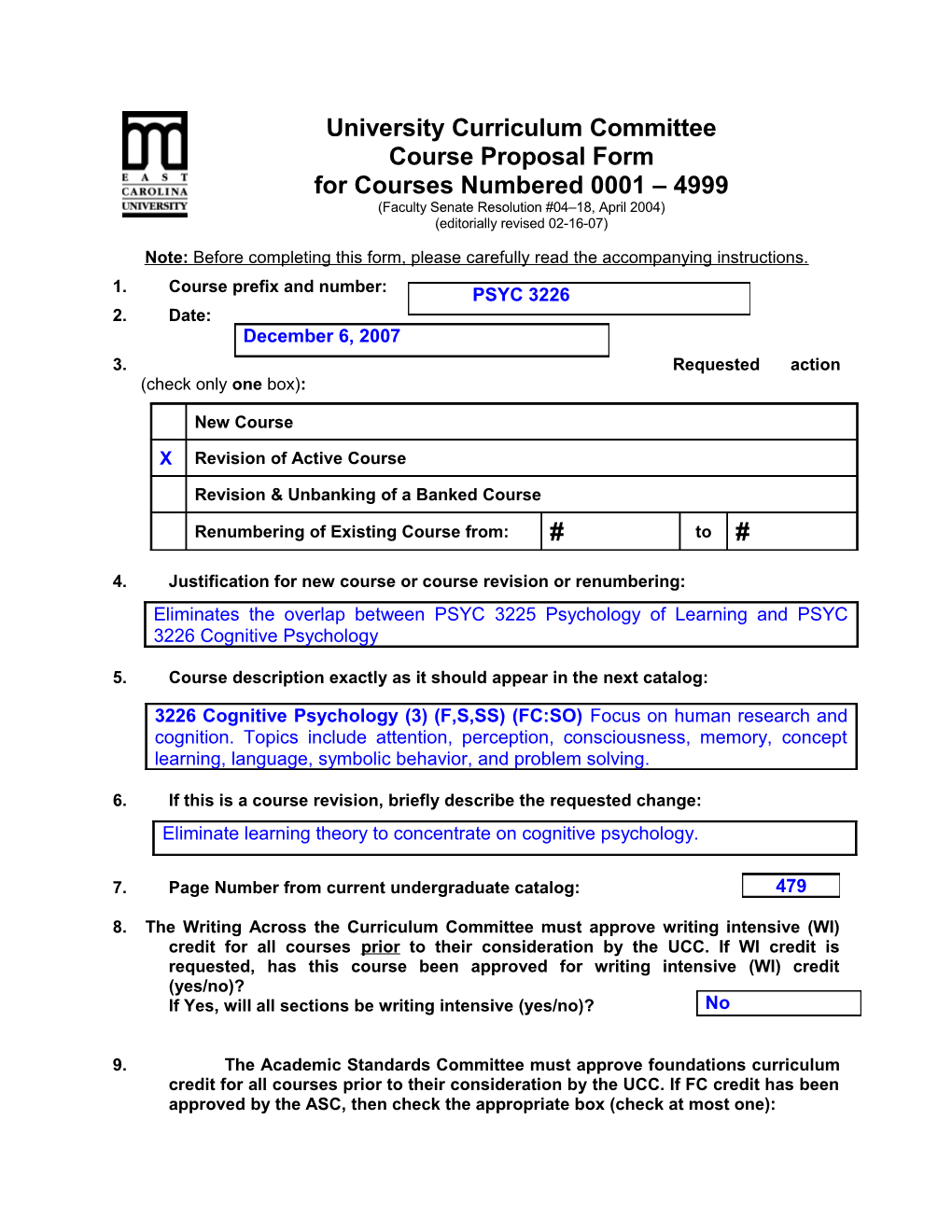 University Curriculum Committee s3