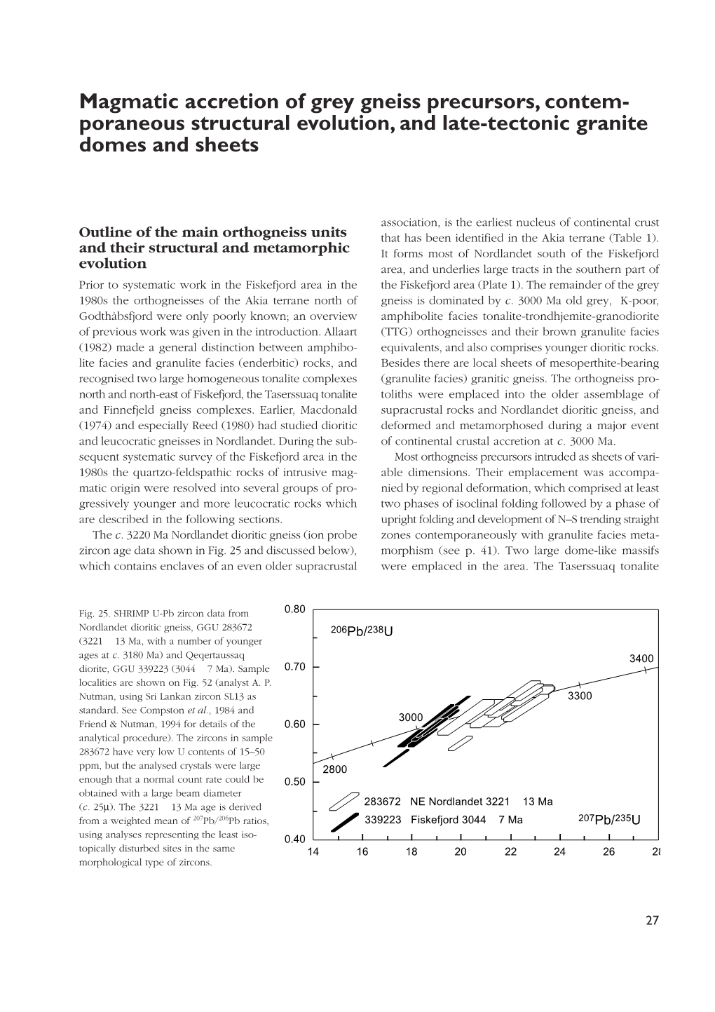 Geology of Greenland Survey Bulletin 177, 27-48