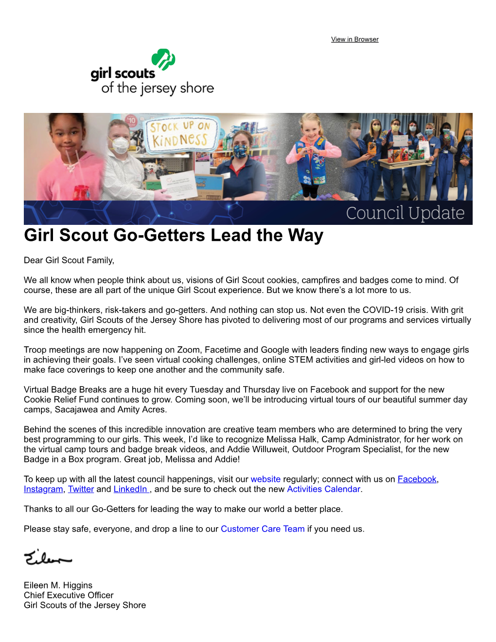 Girl Scout Go-Getters Lead the Way